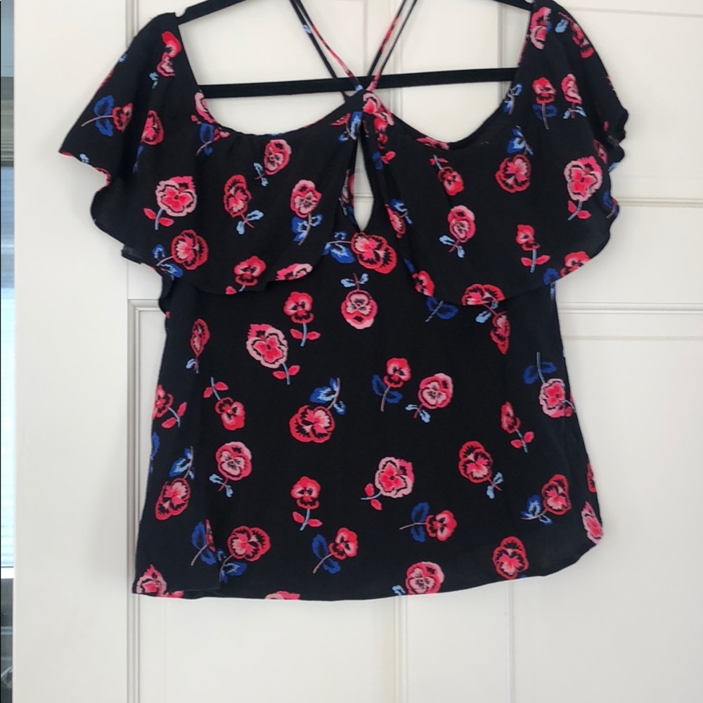 Off the shoulder tank
